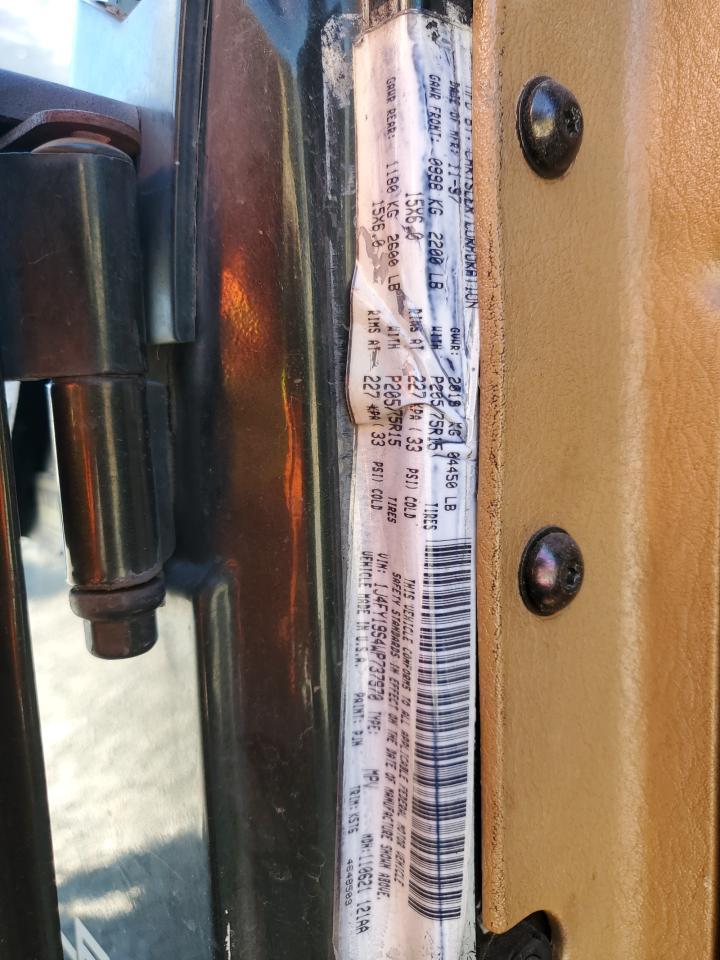 1998 JEEP WRANGLER