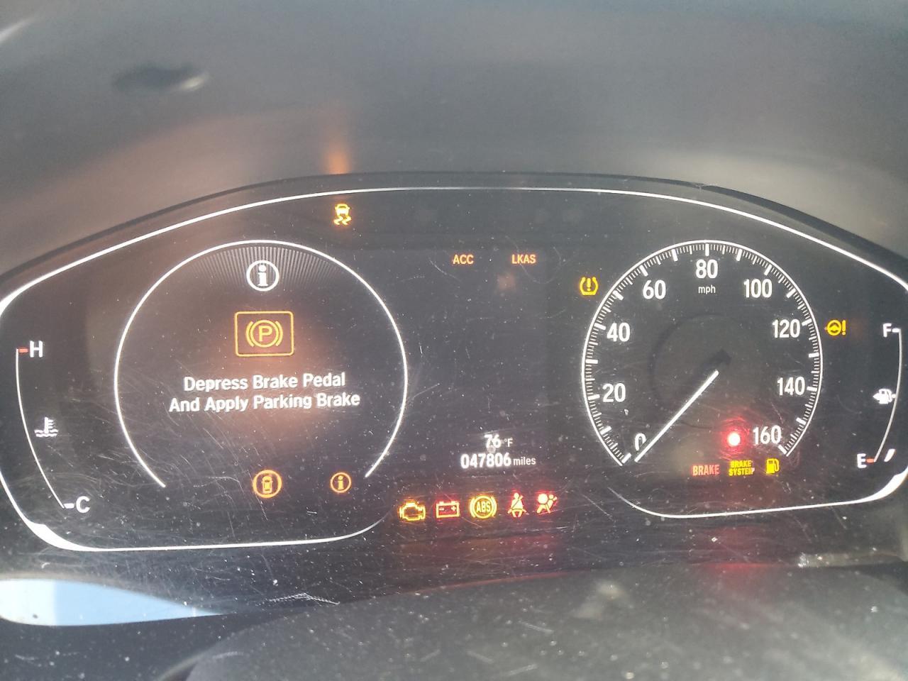 2019 HONDA ACCORD