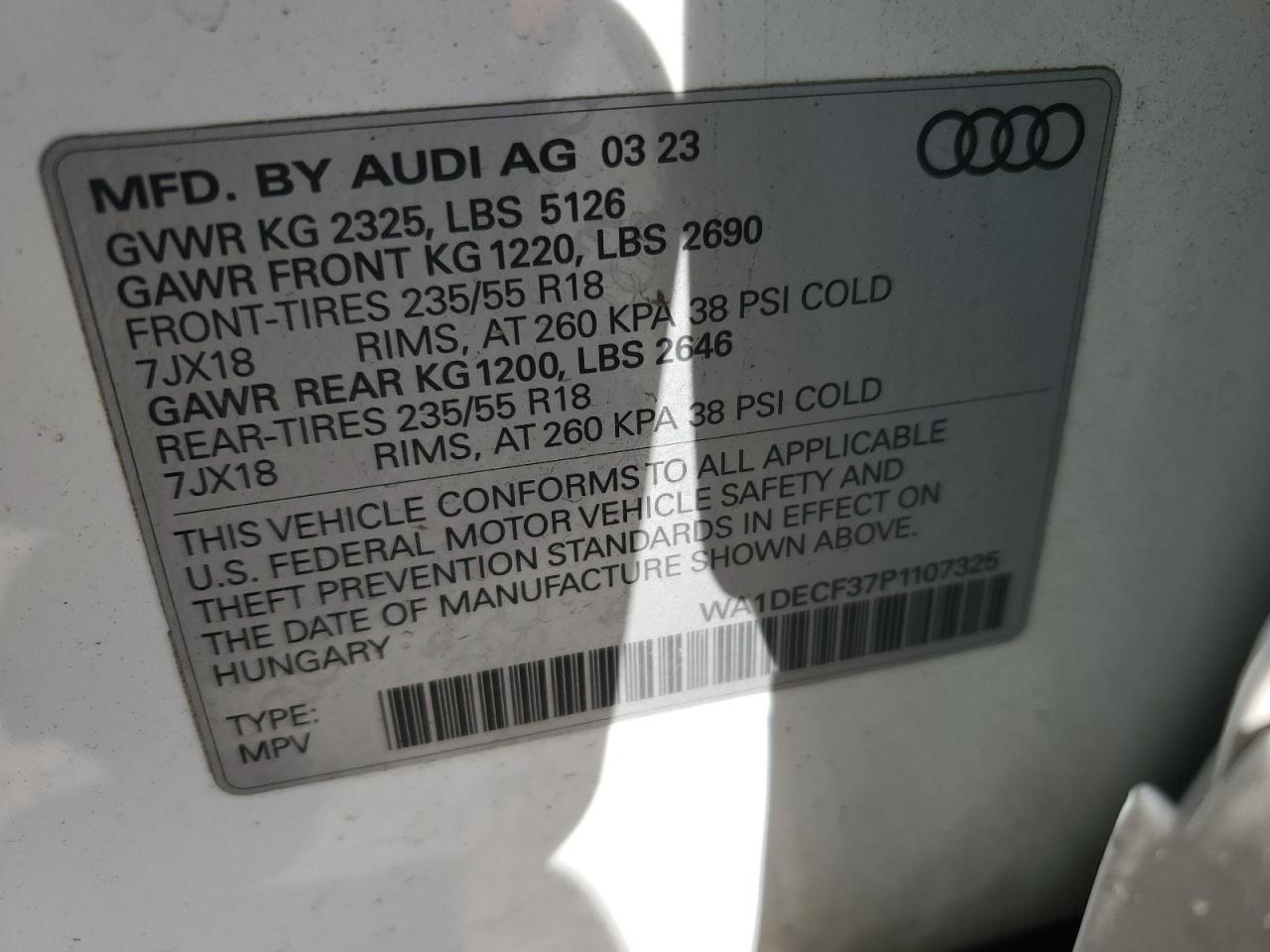 2023 AUDI Q3