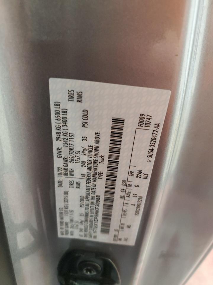2022 FORD F-150