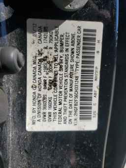 2012 HONDA CIVIC