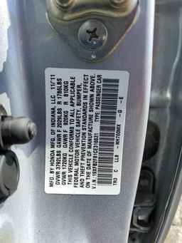2012 HONDA CIVIC