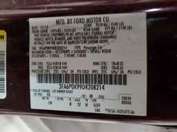 2013 FORD FUSION