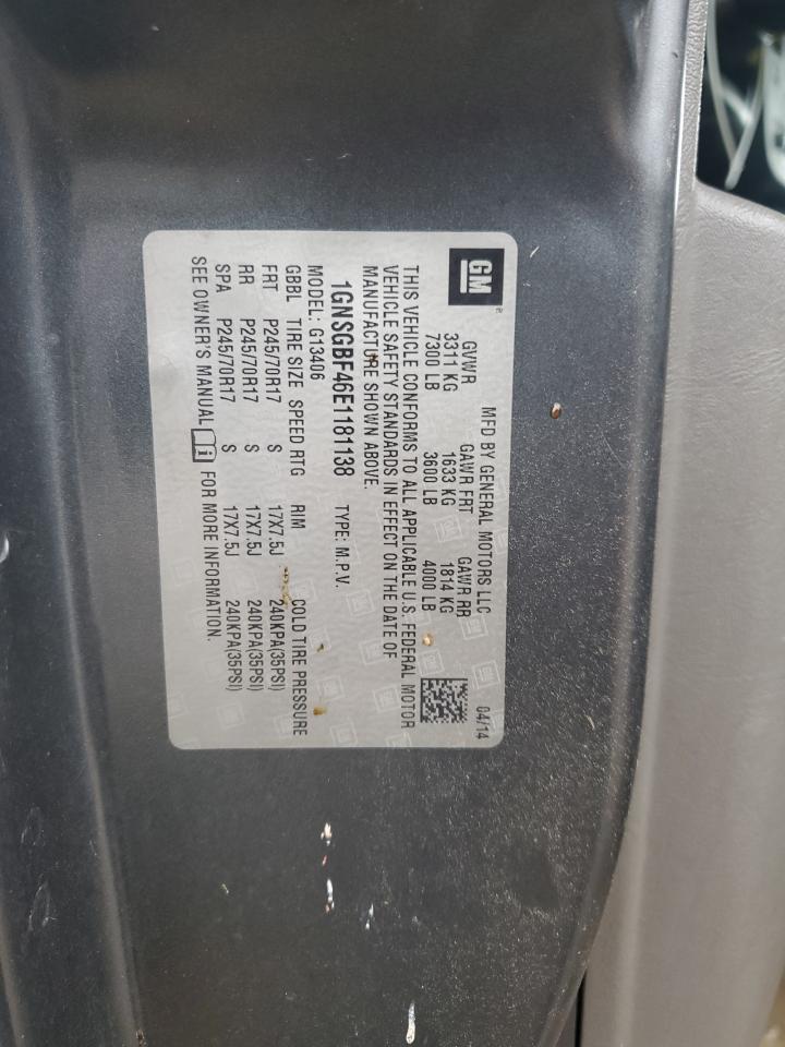 2014 CHEVROLET Express 1500