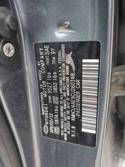 2012 HYUNDAI ACCENT
