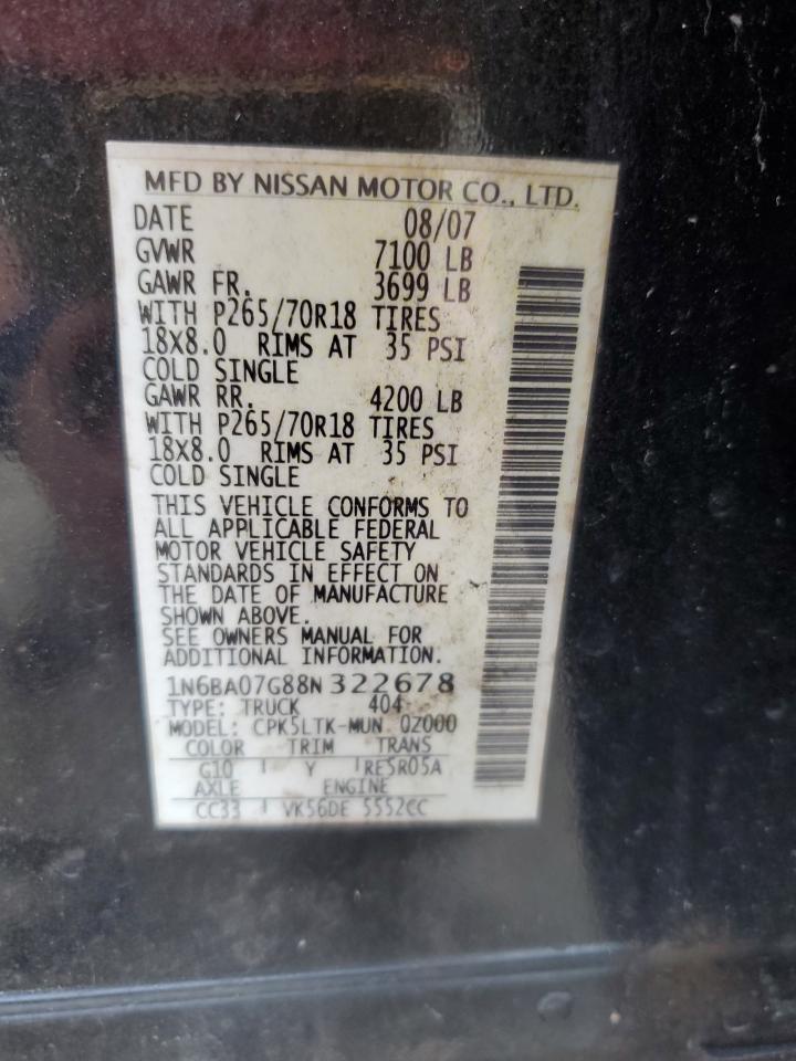 2008 NISSAN Titan