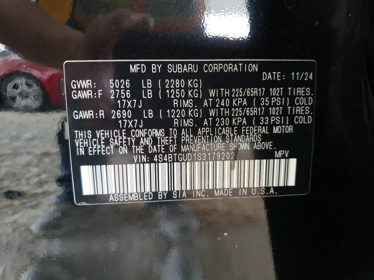 2025 SUBARU Outback