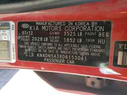 2013 KIA RIO