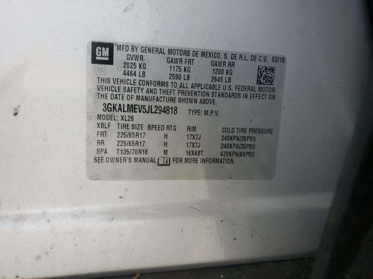 2018 GMC Terrain