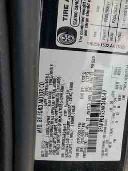 2010 FORD FUSION