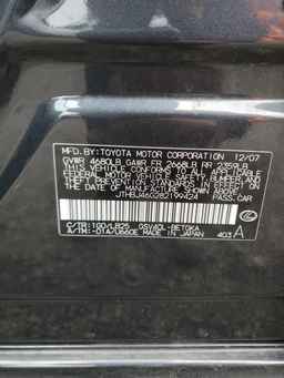 2008 LEXUS ES 350