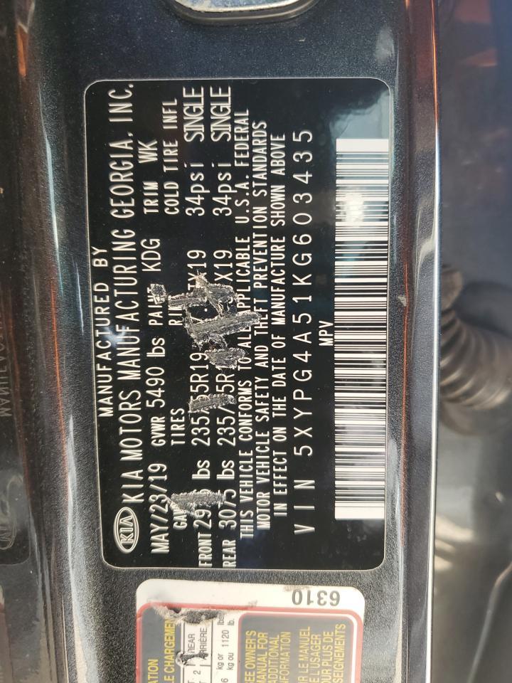 2019 KIA SORENTO
