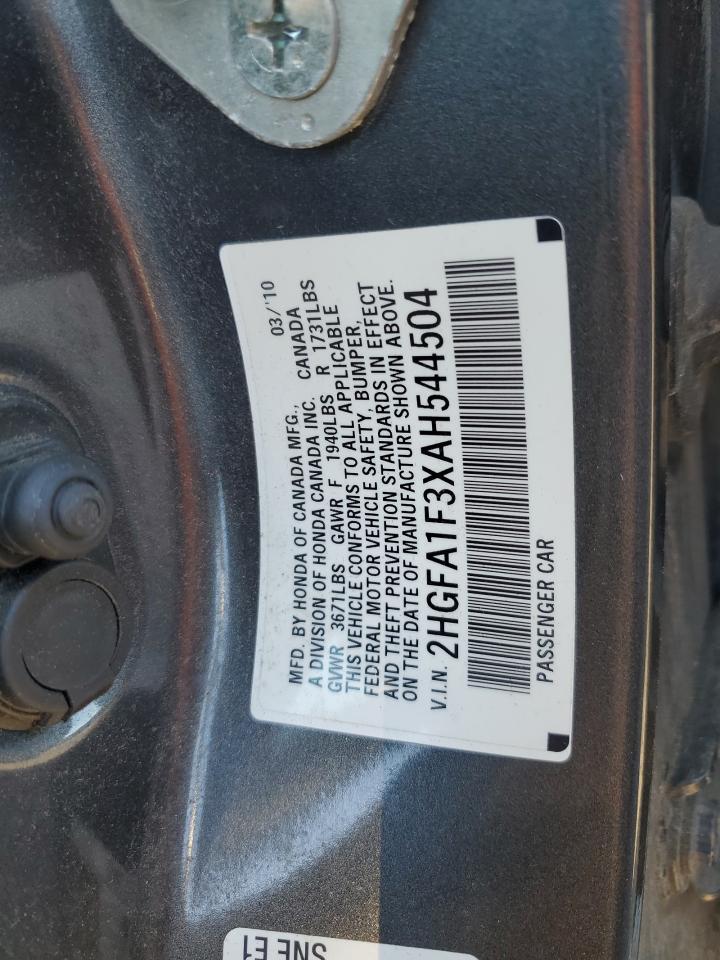 2010 HONDA CIVIC