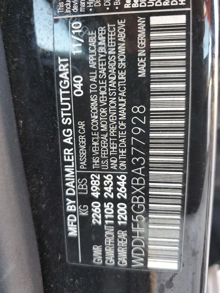 2011 MERCEDES-BENZ E-Class