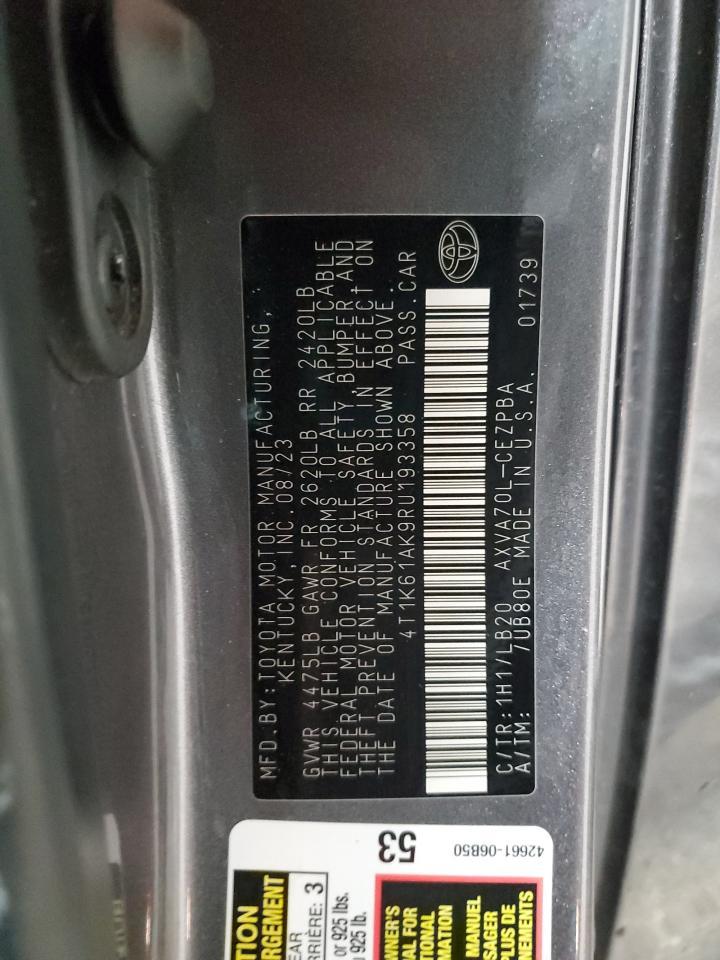 2024 TOYOTA CAMRY