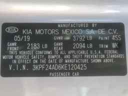 2019 KIA FORTE