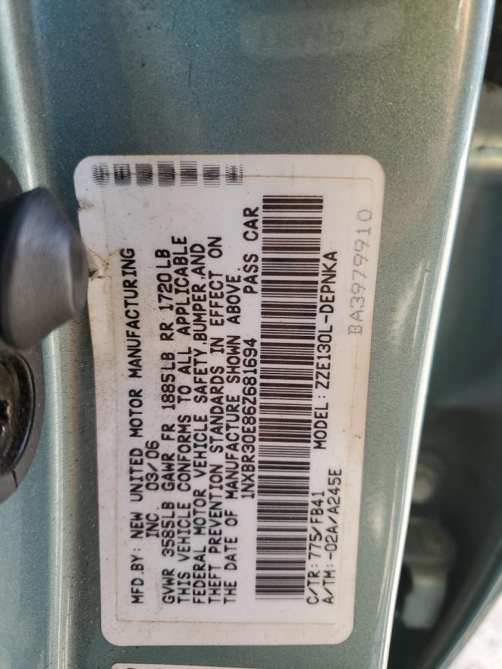 2006 TOYOTA COROLLA