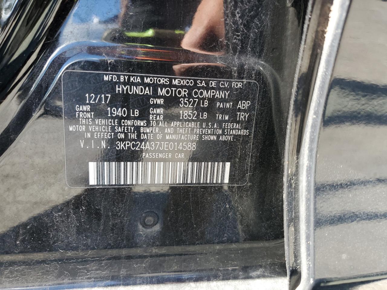 2018 HYUNDAI ACCENT