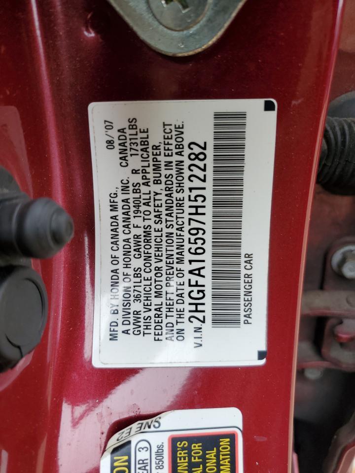 2007 HONDA CIVIC