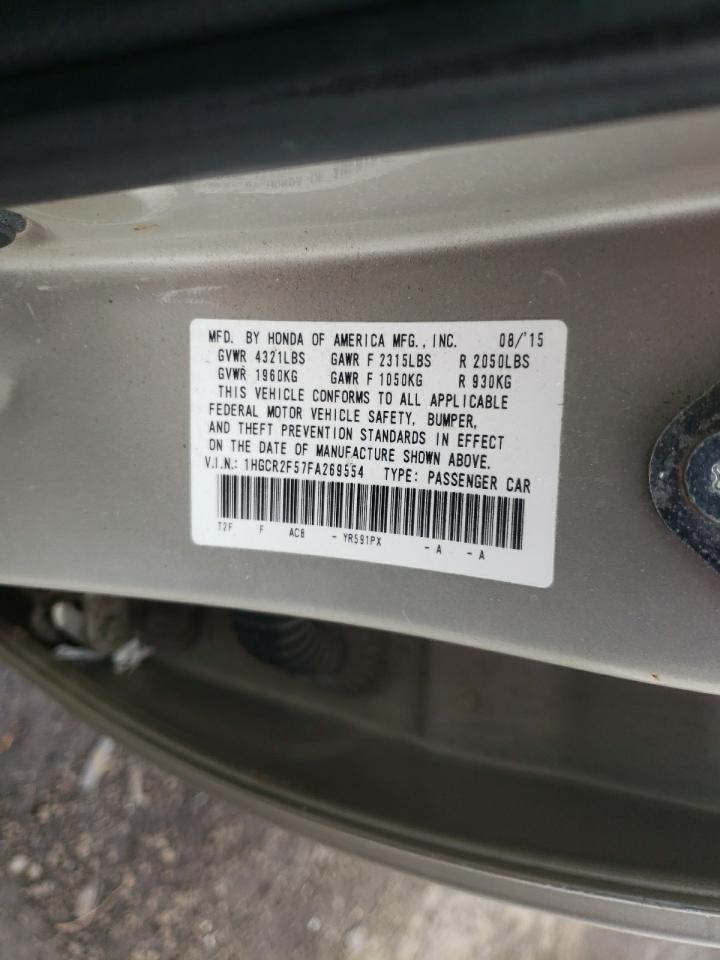 2015 HONDA ACCORD