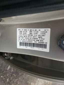 2015 HONDA ACCORD