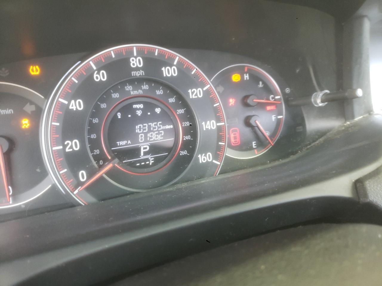 2016 HONDA ACCORD