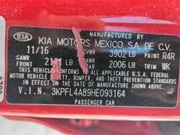 2017 KIA FORTE