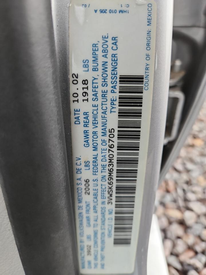 2003 VOLKSWAGEN JETTA