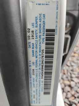 2003 VOLKSWAGEN JETTA