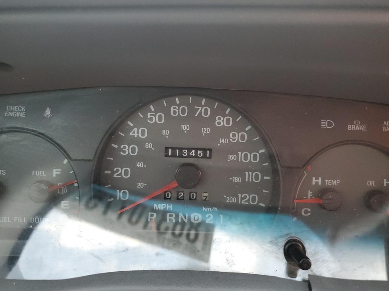 2000 MERCURY GRAND MARQUIS