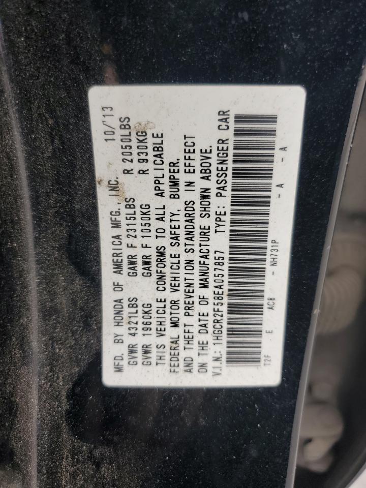2014 HONDA ACCORD