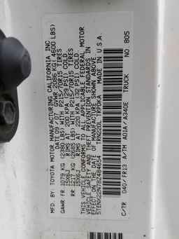 2008 TOYOTA TACOMA