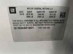2016 CHEVROLET Malibu Limited