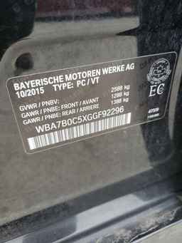 2016 BMW 7 series