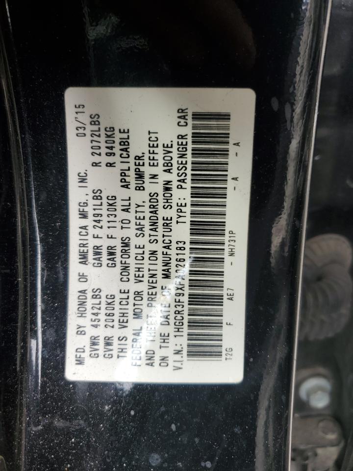 2015 HONDA ACCORD