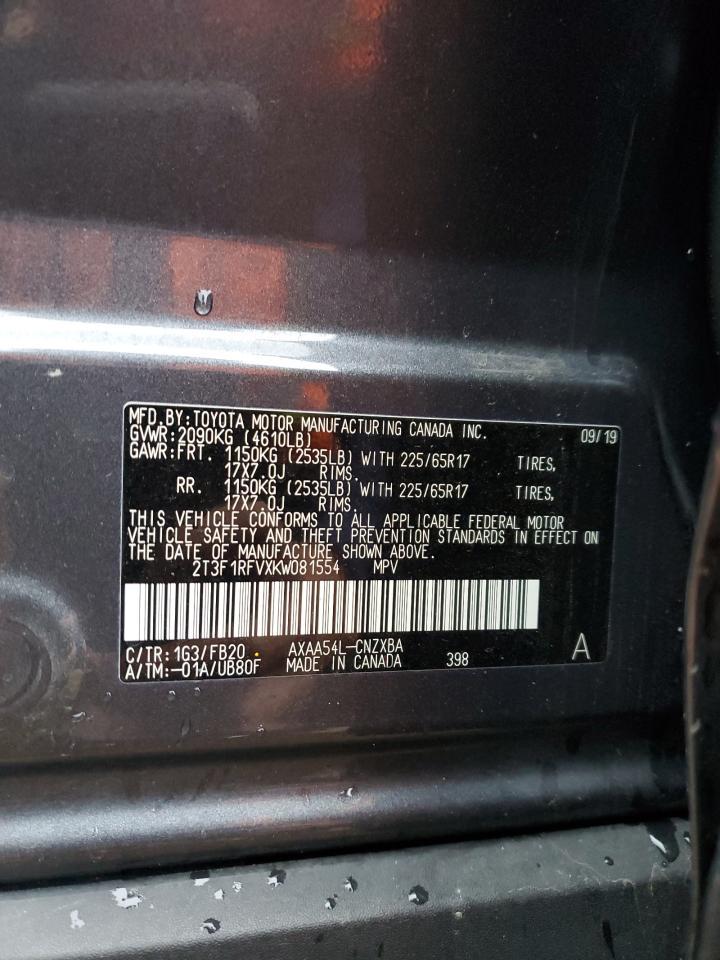 2019 TOYOTA RAV4