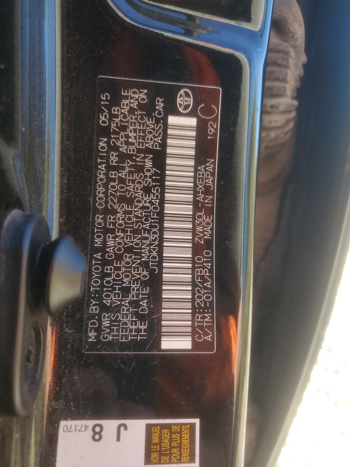 2015 TOYOTA PRIUS