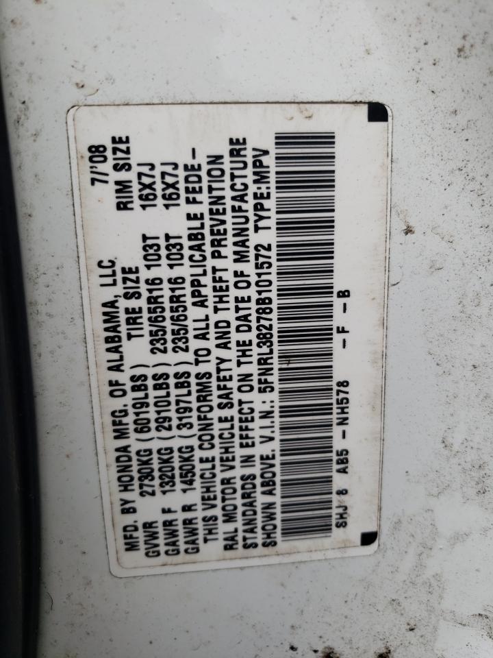 2008 HONDA ODYSSEY