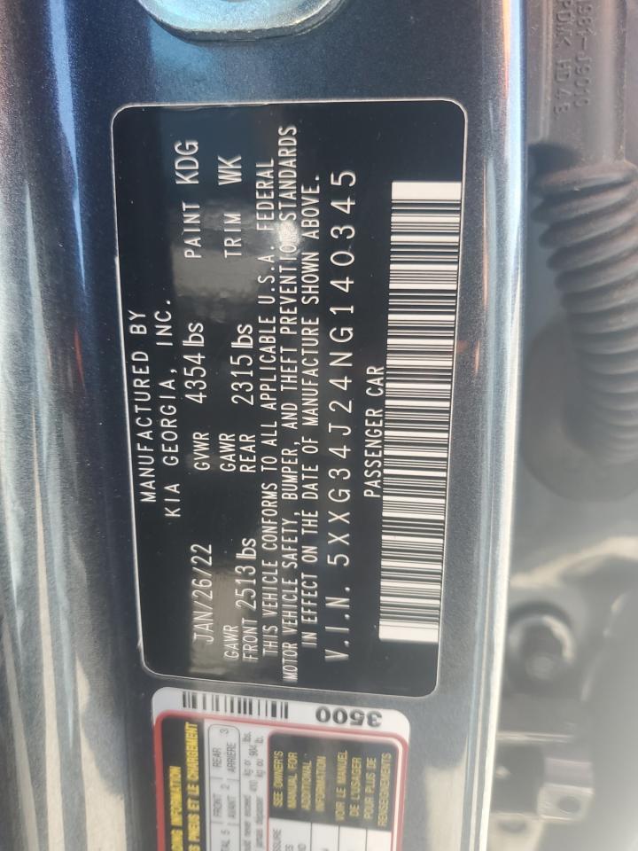 2022 KIA K5