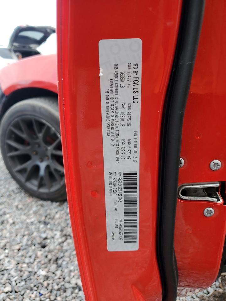 2017 DODGE CHARGER