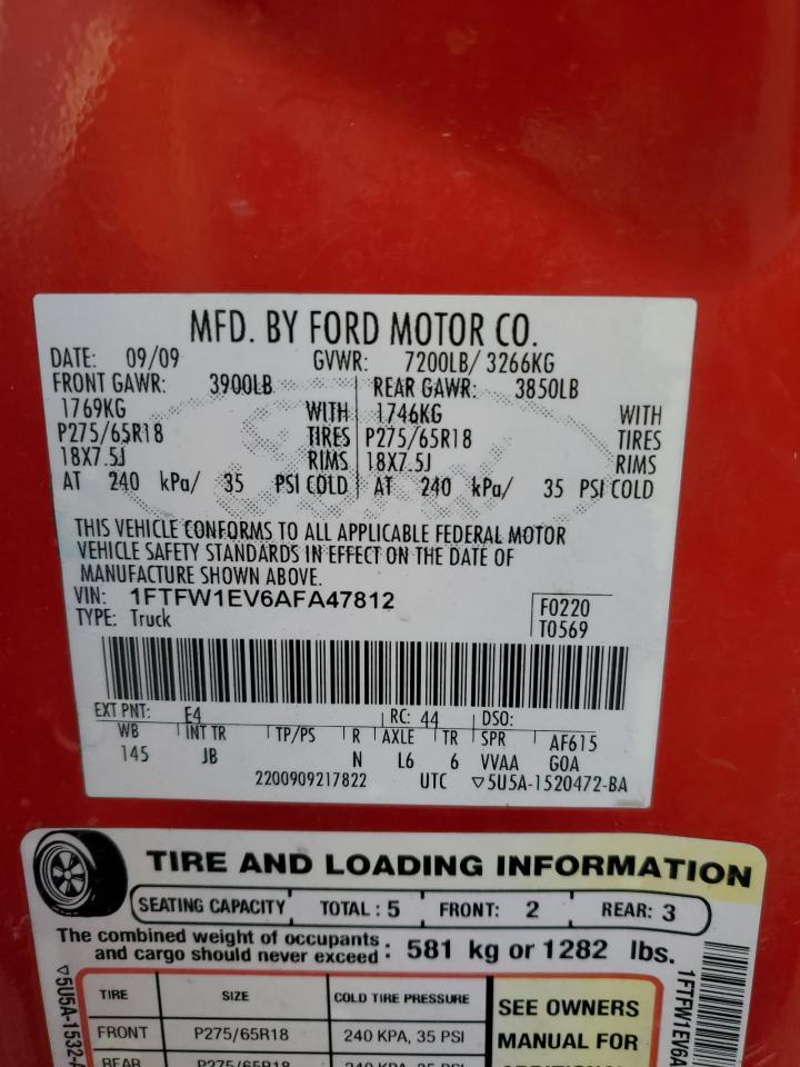 2010 FORD F-150