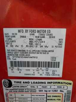 2010 FORD F-150