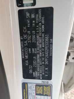 2023 KIA FORTE
