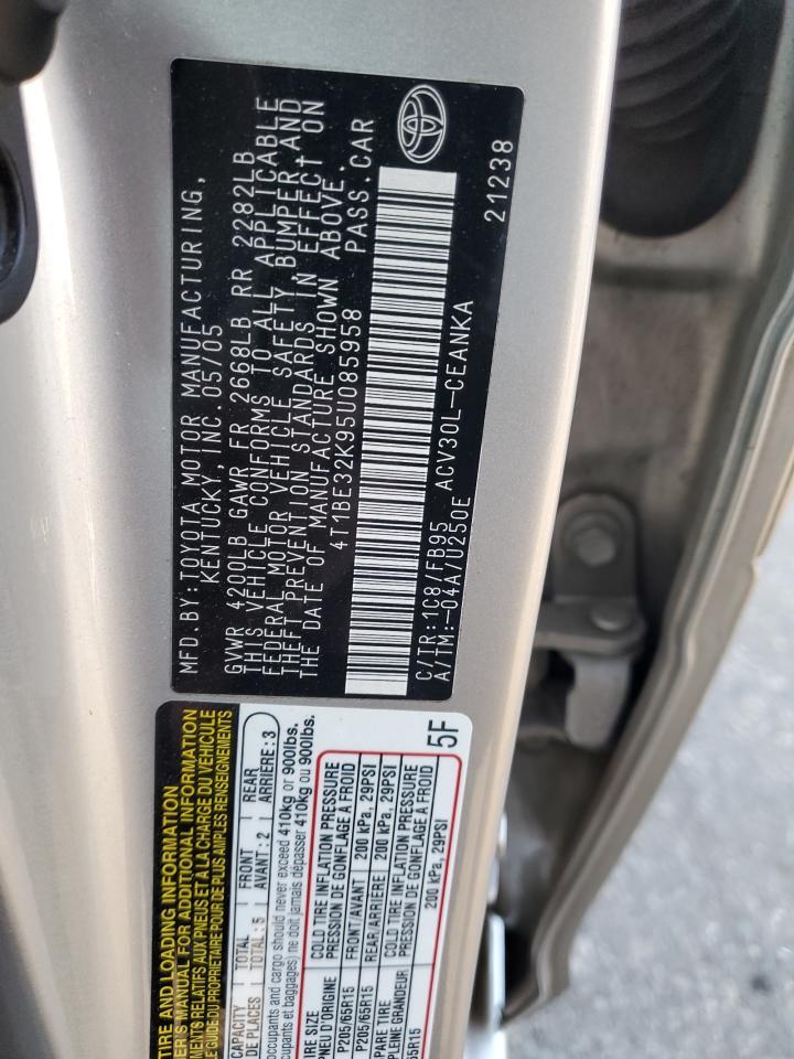 2005 TOYOTA CAMRY
