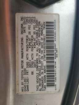 2002 TOYOTA TUNDRA