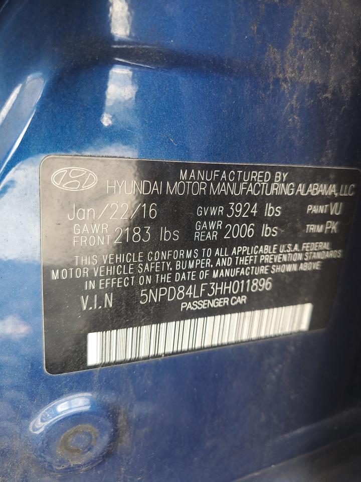 2017 HYUNDAI ELANTRA