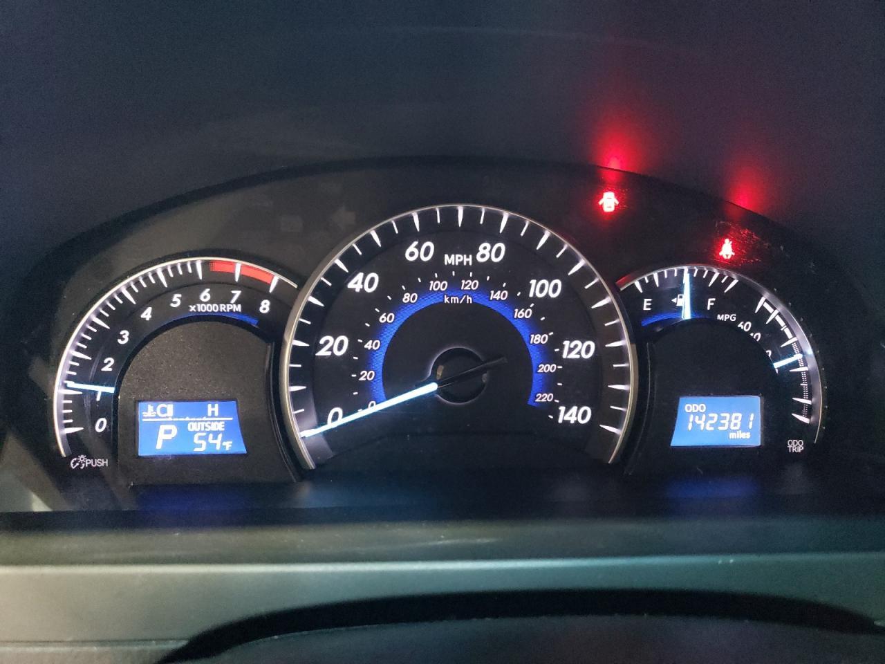 2012 TOYOTA CAMRY