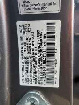 2011 HONDA CR-V
