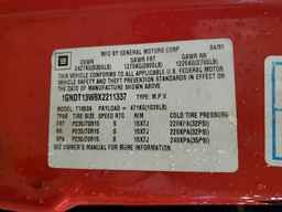 1999 CHEVROLET BLAZER