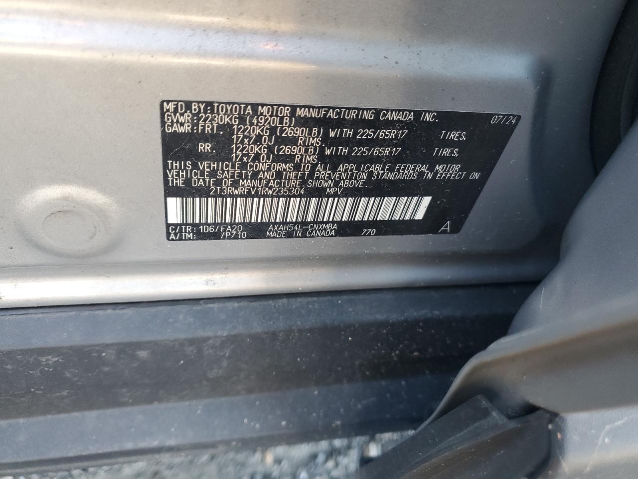 2024 TOYOTA RAV4